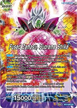 Goku Black and Zamasu Fused Zamasu Supreme Strike Foil BT7-026 Assault of the Saiyans Dragonball Super card