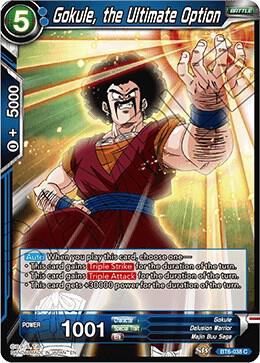 Gokule the Ultimate Option Foil BT6-038 Destroyer Kings Dragonball Super card