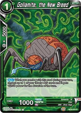 Goliamite the New Breed Foil BT6-070 Destroyer Kings Dragonball Super card