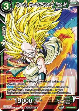 Gotenks Greatest Fusion of Them All P-254 Promotion Cards Dragonball Super card