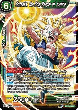 Gotenks the Grim Reaper of Justice Foil EX13-16 Special Anniversary Set 2020 Dragonball Super card