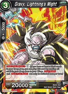 Gravy Lightnings Might Foil BT4-113 Colossal Warfare Dragonball Super card