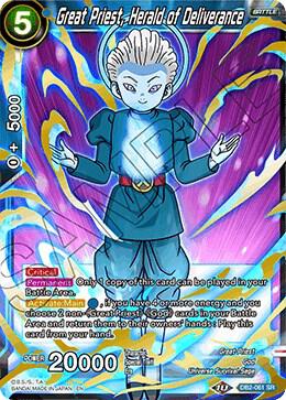 Great Priest Herald of Deliverance DB2-061 Draft Box 05 - Divine Multiverse Dragonball Super card