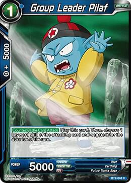 Group Leader Pilaf Foil BT2-048 Union Force Dragonball Super card