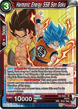 Harmonic Energy SSB Son Goku Foil BT6-003 Destroyer Kings Dragonball Super card