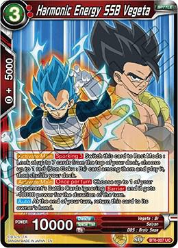 Harmonic Energy SSB Vegeta Foil BT6-007 Destroyer Kings Dragonball Super card