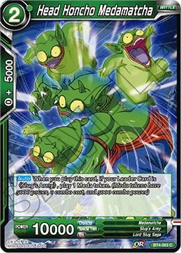 Head Honcho Medamatcha BT4-063 Colossal Warfare Dragonball Super card