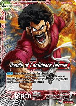 Hercule Bundle of Confidence Hercule TB2-001 World Martial Arts Tournament Dragonball Super card