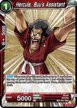 Hercule Buus Assistant BT2-017 Union Force Dragonball Super card
