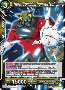 Hero Combination Kettol Foil TB1-089 Tournament of Power Dragonball Super card