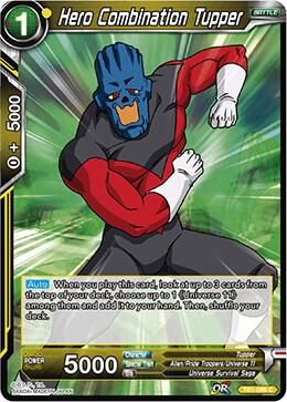 Hero Combination Tupper TB1-086 Tournament of Power Dragonball Super card
