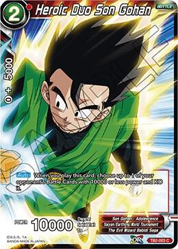Heroic Duo Son Gohan Foil TB2-003 World Martial Arts Tournament Dragonball Super card