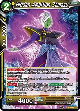 Hidden Ambition Zamasu Foil BT7-093 Assault of the Saiyans Dragonball Super card
