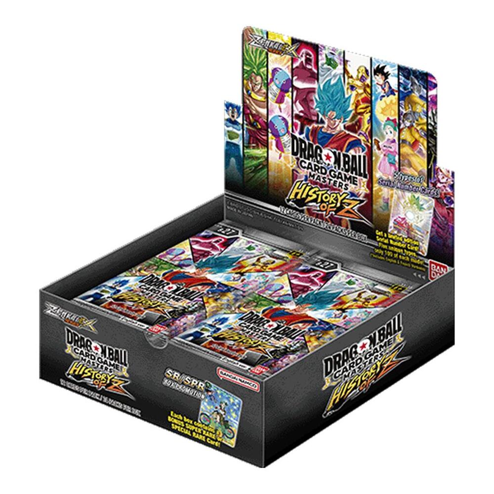 History of Z Booster Box  History of Z Dragonball Super card