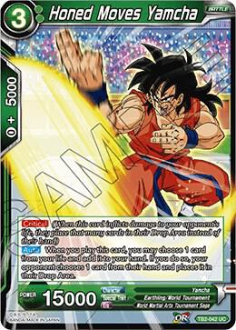 Honed Moves Yamcha Foil TB2-042 World Martial Arts Tournament Dragonball Super card