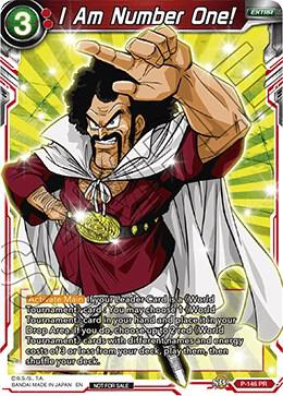 I Am Number One Power Booster World Martial Arts Tournament Foil P-146 Promotion Cards Dragonball Super card