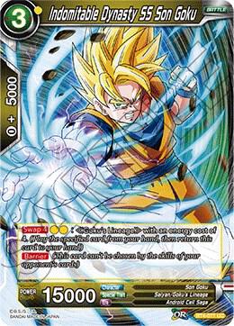 Indomitable Dynasty SS Son Goku Foil BT4-077 Colossal Warfare Dragonball Super card