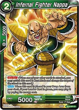 Infernal Fighter Nappa Foil BT5-071 Miraculous Revival Dragonball Super card