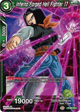 Inferno Forged Hell Fighter 17 P-087 Promotion Cards Dragonball Super card