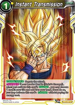 Instant Transmission BT4-097 Colossal Warfare Dragonball Super card