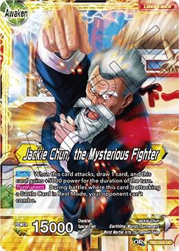 Jackie Chun Jackie Chun the Mysterious Fighter Foil TB2-050 World Martial Arts Tournament Dragonball Super card