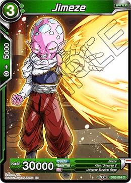 Jimeze Foil DB2-084 Draft Box 05 - Divine Multiverse Dragonball Super card