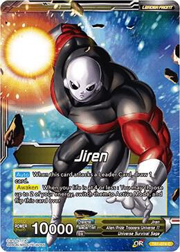 Jiren Jiren The Ultimate Warrior Foil TB1-074 Tournament of Power Dragonball Super card