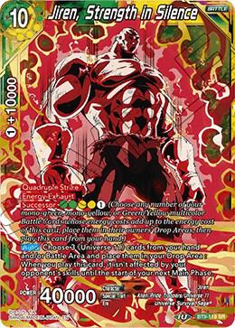 Jiren Strength in Silence BT9-119 Universal Onslaught Dragonball Super card