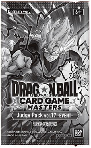 Judge Pack Vol17 Event  Judge Promotion Cards Dragonball Super card