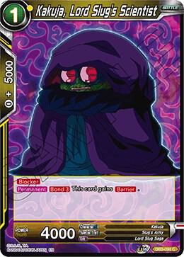 Kakuja Lord Slugs Scientist DB3-098 Draft Box 06 - Giant Force Dragonball Super card