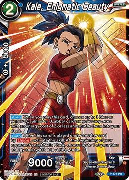 Kale Enigmatic Beauty P-178 Promotion Cards Dragonball Super card