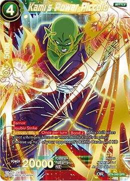 Kamis Power Piccolo SPR BT4-049 Colossal Warfare Dragonball Super card