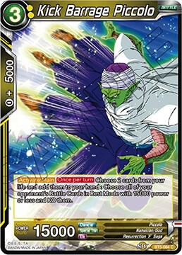 Kick Barrage Piccolo Foil BT5-084 Miraculous Revival Dragonball Super card