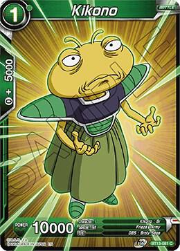 Kikono Foil BT13-081 Supreme Rivalry Dragonball Super card