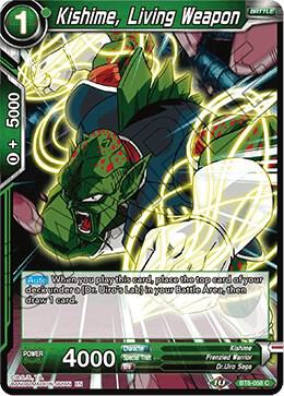 Kishime Living Weapon BT8-058 Malicious Machinations Dragonball Super card