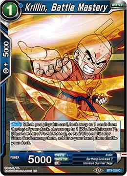 Krillin Battle Mastery Foil BT9-028 Universal Onslaught Dragonball Super card