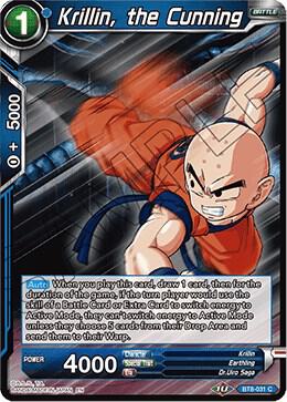 Krillin the Cunning BT8-031 Malicious Machinations Dragonball Super card
