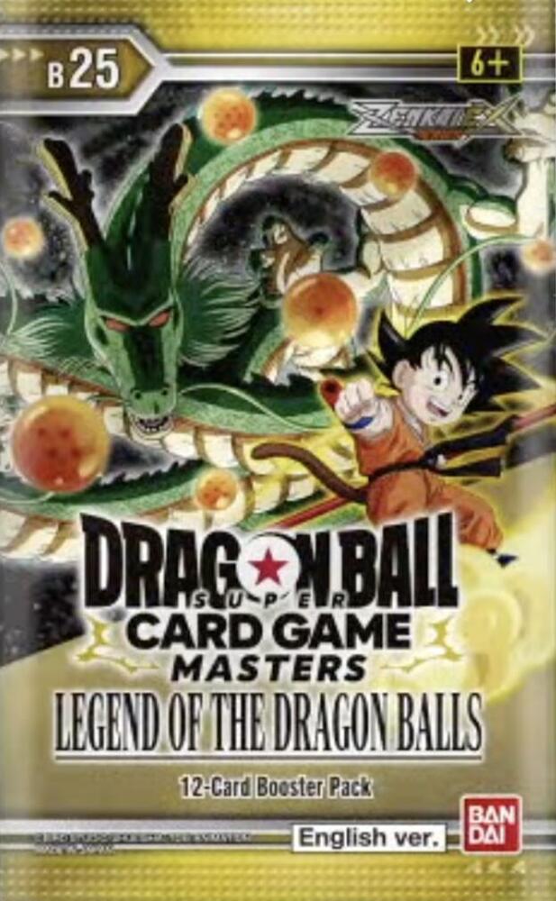 Legend of the Dragon Balls Booster Pack  Legend of the Dragon Balls Dragonball Super card