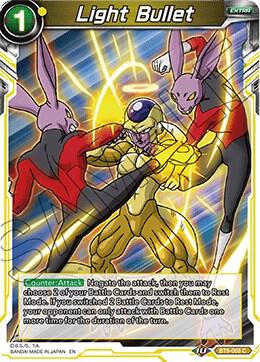 Light Bullet Foil BT9-068 Universal Onslaught Dragonball Super card