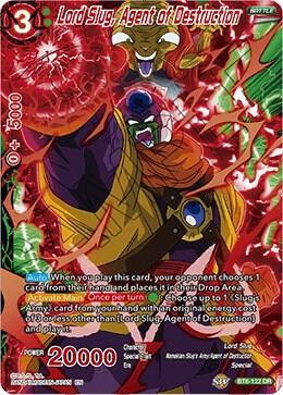 Lord Slug Agent of Destruction BT6-122 Destroyer Kings Dragonball Super card