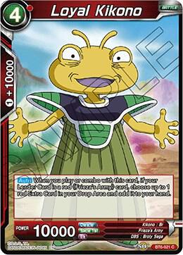 Loyal Kikono BT6-021 Destroyer Kings Dragonball Super card