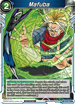 Mafuba Alternate Art BT2-064 Promotion Cards Dragonball Super card