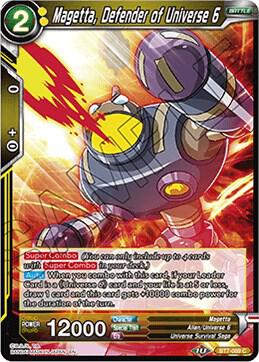 Magetta Defender of Universe 6 Foil BT7-089 Assault of the Saiyans Dragonball Super card