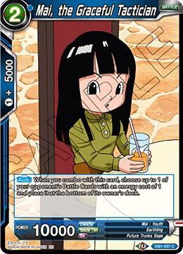 Mai the Graceful Tactician DB1-037 Draft Box 04 - Dragon Brawl Dragonball Super card