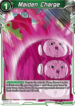 Maiden Charge TB1-072 Tournament of Power Dragonball Super card