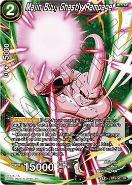 Majin Buu Ghastly Rampage BT9-082 Universal Onslaught Dragonball Super card