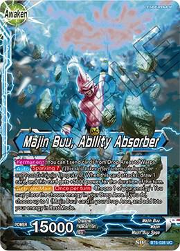 Majin Buu Majin Buu Ability Absorber Foil BT6-028 Destroyer Kings Dragonball Super card