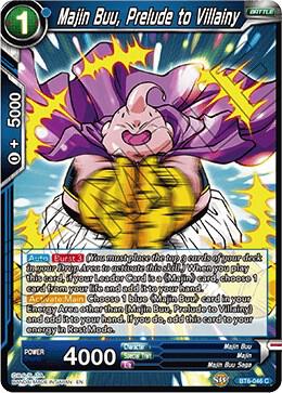 Majin Buu Prelude to Villainy BT6-046 Destroyer Kings Dragonball Super card