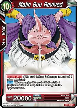 Majin Buu Revived BT2-028 Union Force Dragonball Super card