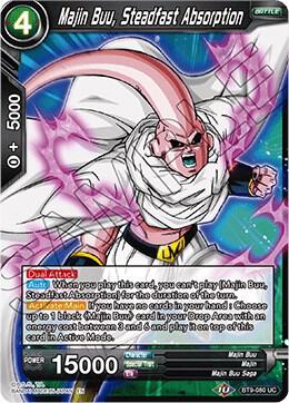 Majin Buu Steadfast Absorption Foil BT9-080 Universal Onslaught Dragonball Super card